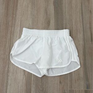 Adidas Women's White Athletic Shorts